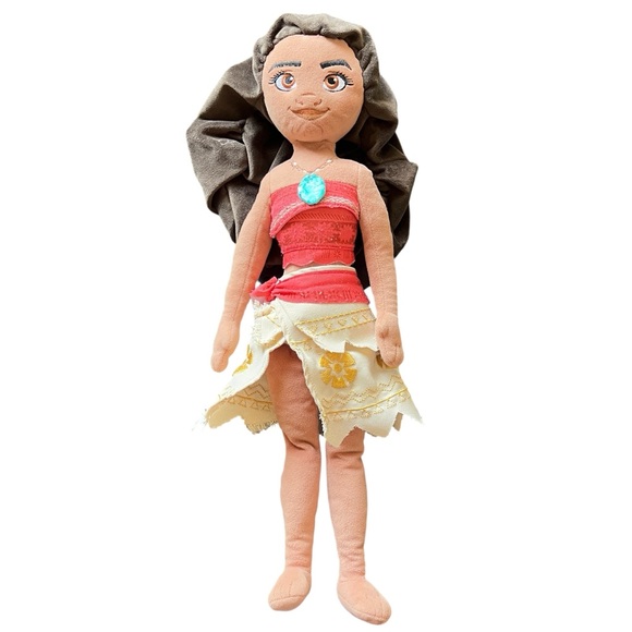 Disney Other - Moana Plush Doll 20” Disney Store Authentic Original Stuffed Movie Toy Princess